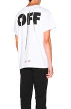Off-white Silver Off Tee In White