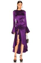 Caroline Constas Monique Gown In Purple