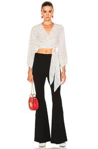 Alexis Nirav Top In Abstract,white