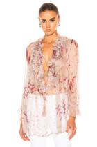Zimmermann Winsome Ruffle Top In Pink,floral
