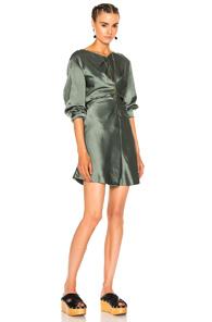 Isabel Marant Rad Dress In Green