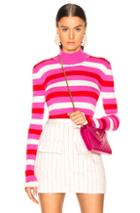 Maggie Marilyn You Make Me Happy Top In Pink,red,stripes,white