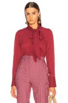 Equipment Luis Blouse In Red