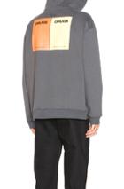 Raf Simons Drugs Classic Hoodie In Gray