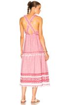 Dodo Bar Or Joseff Dress In Red,white