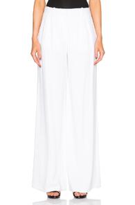 Barbara Bui Wide Leg Trousers In White