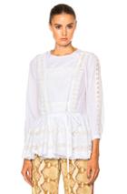 Givenchy Light Crepon Blouse In White