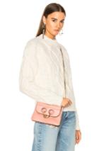 Acne Studios Edyta Cable Sweater In Neutrals,white