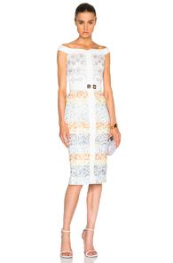 Peter Pilotto Kara Dress In White,abstract