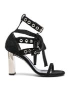 Self-portrait X Robert Clergerie Leyla Heel In Black