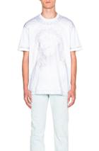 Givenchy Jesus Print Tee In Blue
