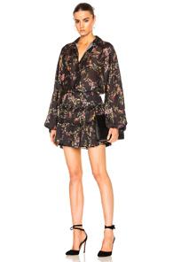 Alexis Loe Dress In Black,floral