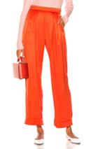 Mara Hoffman Caressa Pant In Orange,red