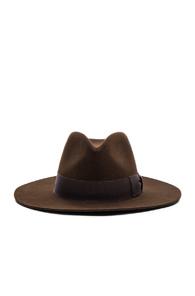 Saint Laurent Hat In Brown