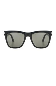 Saint Laurent Devon Sunglasses In Black