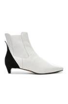 Givenchy Gv3 Chelsea Ankle Boots In White