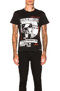 Valentino London Tee In Black
