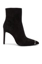 Alexander Wang Suede Kinga Boots In Black