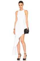 Cushnie Et Ochs Stretch Cady Dress In White