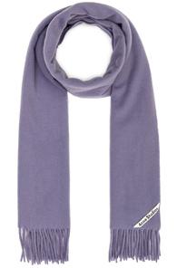 Acne Studios Canada Narrow Scarf In Purple