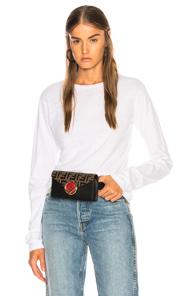 Re/done Long Sleeve Tee In White