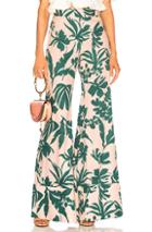 Alexis Dasha Pant In Green,floral,pink
