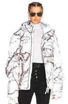 Kru Strato K2 Camo Down Jacket In Abstract,white