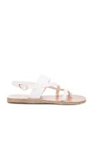 Ancient Greek Sandals Alethea Leather Sandals In White