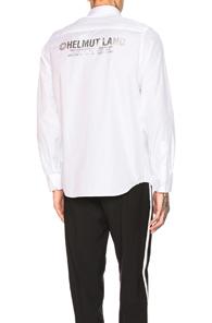 Helmut Lang Printed Shirt In White