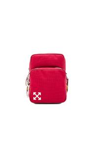 Off-white Arrows Crossbody In Red
