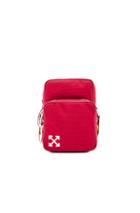 Off-white Arrows Crossbody In Red