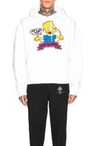 Off-white Bart Hoodie In White