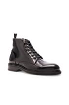 Loewe Oxford Ankle Boots In Black