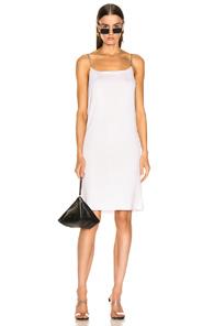 Loewe Short Strappy Knit Dress In White