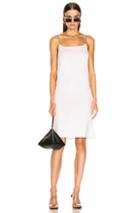 Loewe Short Strappy Knit Dress In White