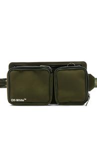 Off-white Hip Bag In Green