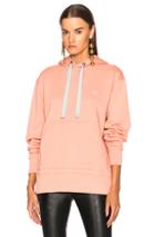 Acne Studios Ferris Hooded Sweatshirt In Pink