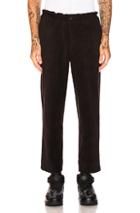 Comme Des Garcons Homme Plus Fleece Pants In Black