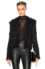 Lanvin Knitted Jacket In Black