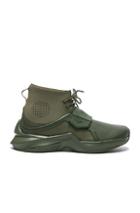 Fenty By Puma Leather Trainer Sneakers In Green