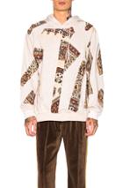 Paria Farzaneh Iranian Patchwork Hoodie In Green,neutral,paisley,red