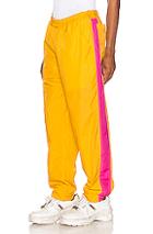 Comme Des Garcons Shirt Mesh Pants In Pink,yellow