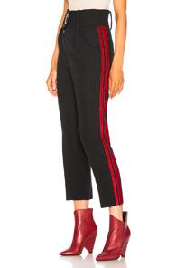 Petar Petrov Hanne Trouser In Black,red