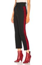 Petar Petrov Hanne Trouser In Black,red