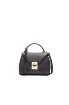 Mark Cross Hadley Baby Flap Bag In Black