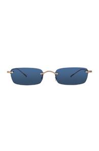 Oliver Peoples Daveigh Sunglasses In Metallics