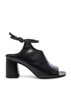 3.1 Phillip Lim Leather Drum Heels In Black