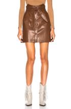 Nanushka Chai Skirt In Brown
