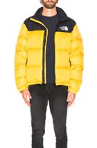 The North Face 1996 Retro Nuptse Jacket In Yellow