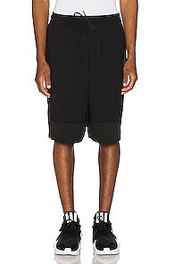 Y-3 Yohji Yamamoto Mix Shorts In Black